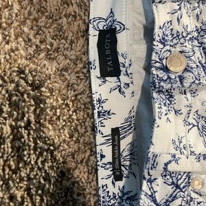 Talbot’s Navy Toile Jeans